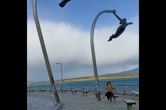 Monumento al viento, Puerto Natales